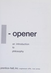 Cover of The I-opener by Robert M. Platt