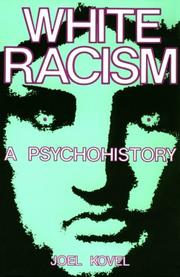 Cover of White racism by Joel Kovel