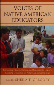 Front cover of Voices of Native American educators by Sheila T. Gregory