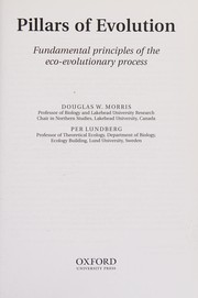 Cover of Pillars of evolution by Douglas W. Morris