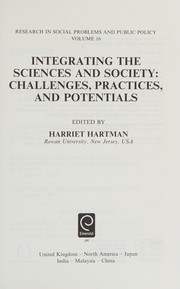 Front cover of Integrating the Sciences and Society by Harriet Hartman