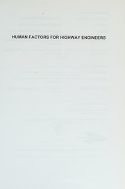 Cover of Human factors for highway engineers by R. Fuller