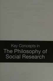 Front cover of Key Concepts in the Philosophy of Social Research by Malcolm Williams