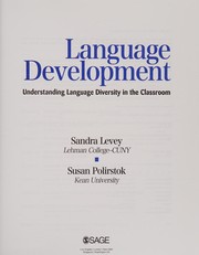 Cover of Language development by Sandra Levey