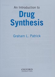 Front cover of Introduction to Drug Synthesis by Graham L. Patrick