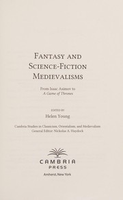 Front cover of Fantasy and science fiction medievalisms by Helen Victoria Young