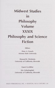 Front cover of Philosophy and Science Fiction by Peter A. French