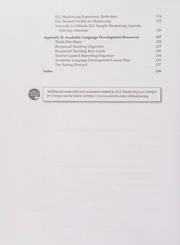 Front cover of ELL shadowing as a catalyst for change by Ivannia Soto