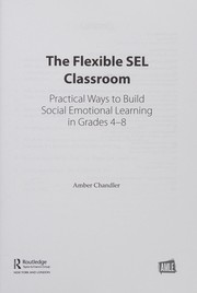 Cover of Flexible SEL Classroom by Amber Chandler
