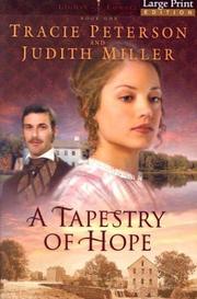 Front cover of A tapestry of hope by Tracie Peterson