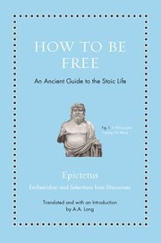 Cover of How to Be Free by Epictetus