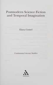 Front cover of Postmodern science fiction and temporal imagination by Elana Gomel