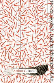 Cover of Philosophical Disenfranchisement of Art by Arthur C. Danto