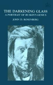 Front cover of The darkening glass by John D. Rosenberg
