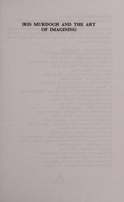 Front cover of Iris Murdoch and the art of imagining by Marije Altorf