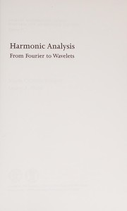 Cover of Harmonic analysis by María Cristina Pereyra
