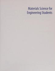 Cover of An Introduction to Materials Science and Engineering by Traugott Fischer