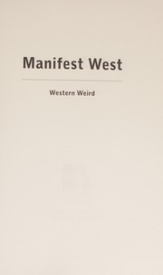 Cover of Western Weird by Mark Todd