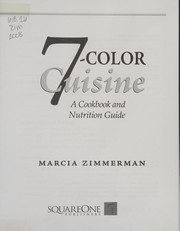 Front cover of 7-color cuisine by Marcia Zimmerman