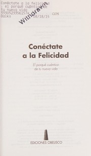 Front cover of Conéctate a la felicidad by Carlos Burgos
