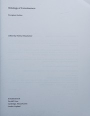 Front cover of Ontology of consciousness by Helmut Wautischer