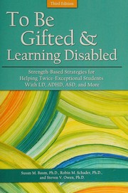 Cover of To be gifted & learning disabled by Susan M. Baum