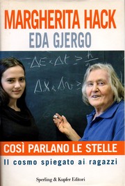 Cover of Così parlano le stelle by Margherita Hack
