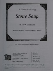 Cover of A guide for using Stone soup in the classroom by Susan Onion