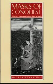 Front cover of Masks of conquest by Gauri Viswanathan