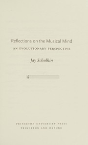 Cover of Reflections on the musical mind by Jay Schulkin