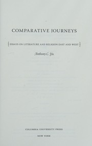 Cover of Comparative journeys by Anthony C. Yu