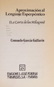 Front cover of Aproximación al lenguaje esperpéntico by Consuelo García Gallarín