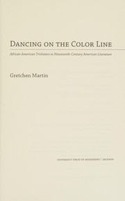 Cover of Dancing on the Color Line by Gretchen Martin