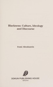 Cover of Blackness by Femi Abodunrin