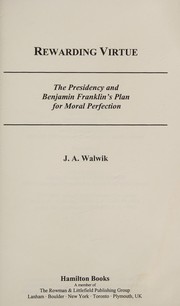 Cover of Rewarding virtue by Joseph Walwik