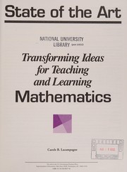 Front cover of State of the art by Carole B. Lacampagne