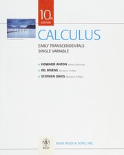 Cover of Calculus by Howard Anton
