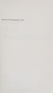 Front cover of Revolt of the peasantry, 1549 by Julian Cornwall