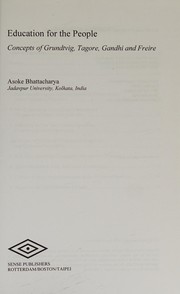 Front cover of Education for the People by Asoke Bhattacharya