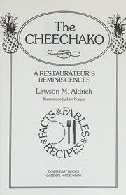 Cover of The Cheechako by Lawson M. Aldrich