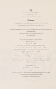 Front cover of Zorn und Zeit by Peter Sloterdijk