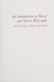 Front cover of An introduction to moral and social philosophy by Jeffrie G. Murphy