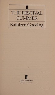 Front cover of The festival summer by Kathleen Gooding