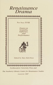 Cover of Essays on sexuality, influence, and performance by Mary Beth Rose