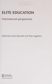 Cover of Elite Education by Claire Maxwell