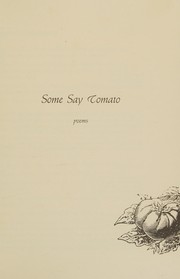 Cover of Some say tomato by Mariflo S. Stephens