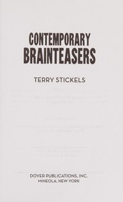 Cover of Contemporary Brainteasers by Terry Stickels