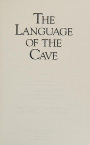 Front cover of The language of the cave by Andrew Barker