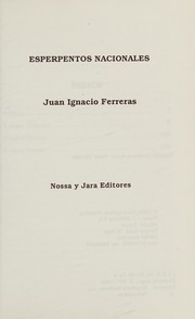 Cover of Esperpentos nacionales by Juan Ignacio Ferreras