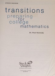 Cover of Transitions by Paul Kennedy